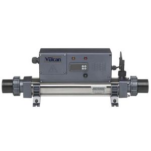 Calentador eléctrico vulcan analógico titanio 15kw trifásico - calefacción