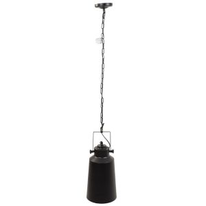 Lámpara de techo de metal negro 19,5x19,5x34/123