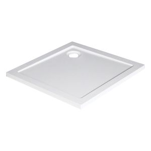 Ondee - plato de ducha bull - antideslizante - 90x90cm - blanco