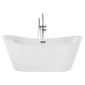 Bañera independiente antigua 160 x 76 cm blanco