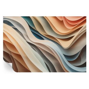 Murales autoadhesivos formas onduladas 104x152 tulup