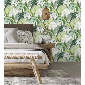 Papel pintado gaulan   hojas tropicales 5.23m²