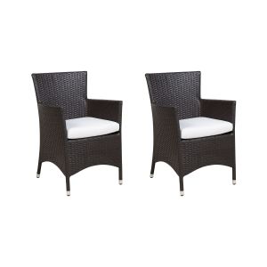 Sillón marrón oscuro italy