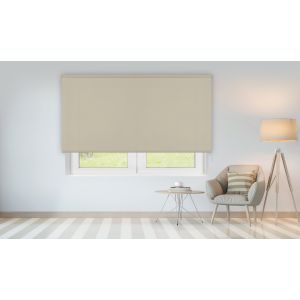 Estor enrollable traslúcido chela beige 220x250