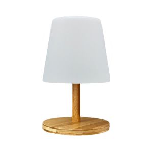 Lámpara de mesa inalámbrica h25cm wood