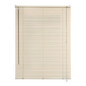 Storesdeco|persianas venecianas de vinilo con cordón beige 45x130