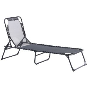 Tumbona ambato metal negro