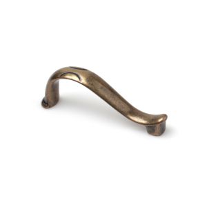 Tirador para mueble rei 3412 | cc 64 mm | cuero viejo | 10 uds. | zamak