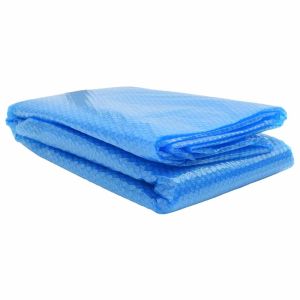vidaXL cubierta de piscina pe azul 975x488 cm