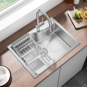 Fregadero de cocina - anycee max - 1 bac inox 60x45cm