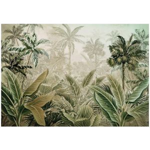 Papel pintado selva bosque 400x280 fotomurales sala living