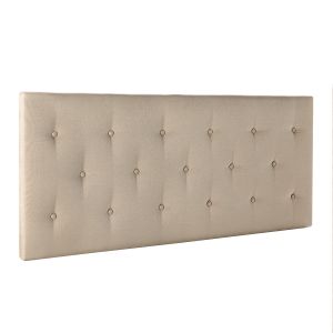 Cabecero tapizado turin 150x60 cm color beige