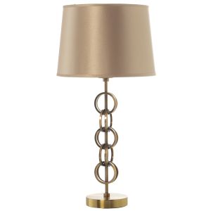 Lampara sobremesa metal color bronce 1xE27,max.40w no
