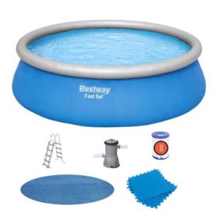 Piscina desmontable autoportante Bestway fast set  ø457x122 cm depuradora d