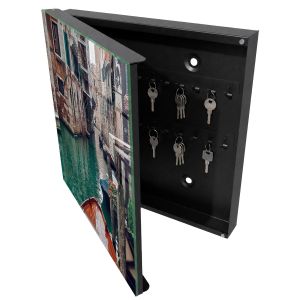 Armario para llaves 30x30x5 venecia romántica, apertura izquierda