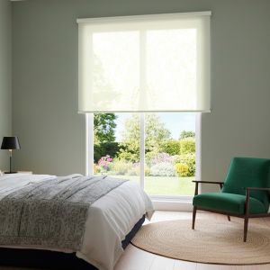 Estor enrollable screen basic 5% blanco lino 120x250cm.