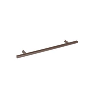 Tirador de acero inox para muebles, dist entre eje 192 mm,