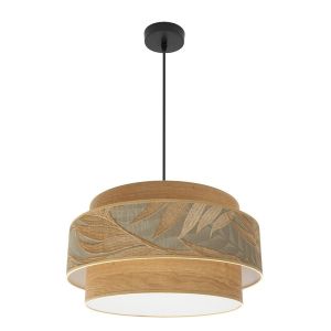 CoLGante samoa 3xE27 negro/camel regx50d