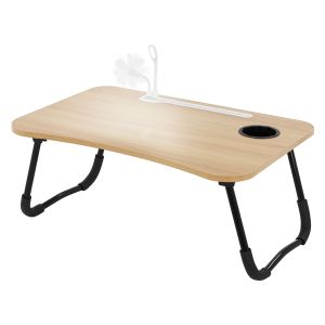 Mesa de ordenador portátil para cama/sofá 60x40 cm ml-design