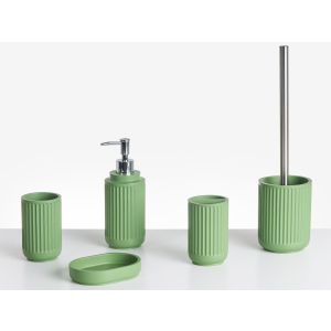 Conjunto de 5 accesorios de baño huarmey verde