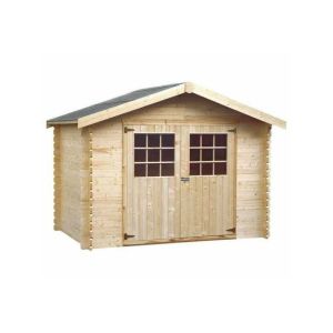 Caseta de madera - flodova. 28 mm. 300x200 cm. 5,9 m²