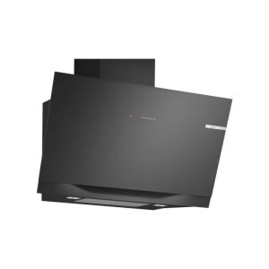 Campana Bosch dwk91lt60 pared inclinada 90 cm cristal negro a+
