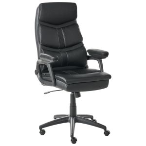Silla ejecutiva ruler piel sintética negro
