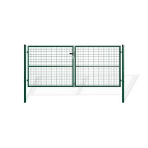 Puerta batiente de malla metálica 3m oLGa a.130cm verde