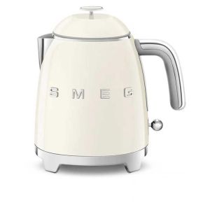 Hervidor smeg klf05creu crema 0.8l - estilo años 50 - 1400w - filtro anti-c