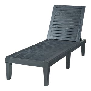 Chaise longue de jardín 172 x 58 x 74