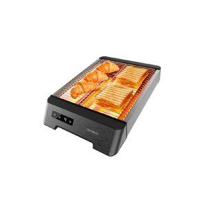 Cecotec tostadora pan horizontal tostador plano 3 resistencias táctil