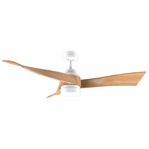 Cecotec ventilador de techo con luz energysilence aero 5280 lightwood. 40w