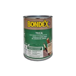 Aceite de teca incoloro bondex 750 ml