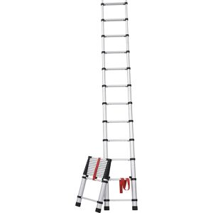 Escalera profesional telescópica - 13 peldaños - 3,55 m