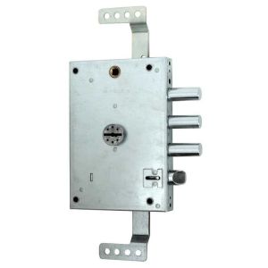 Cerradura doble paleton 3 bulones izquierda potent