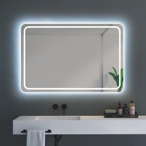 LEDimex - espejo 100x80cm LED retroiluminado antivaho