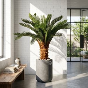 Cyca artificial 105 cm | naturing monde | interior | maceta 20 cm