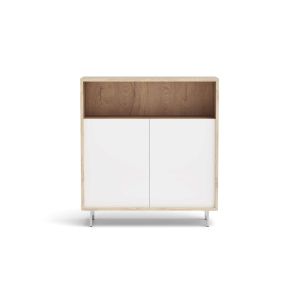 Mueble auxiliar y zapatero moderno con estantes ajustables