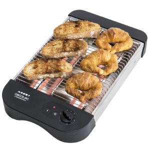 Cecotec tostador plano horizontal turbo easytoast basic. 900 w de potencia