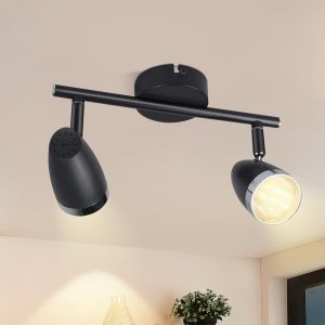 Nettlife lámpara de techo LED gris  25x15.5