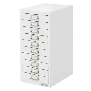 Archivador de oficina 28x38x60 cm acero blanco