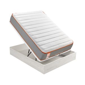 Colchón 150x190 y canapé rock glaciar 26cm montaje y retirada incluida