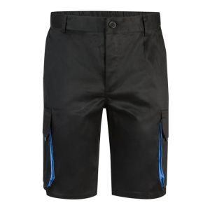 Velilla bermuda bicolor 42 negro/celeste