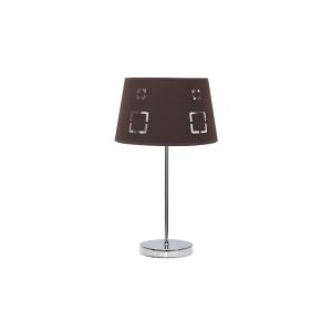 Escritorio - fab 122171002 - marrón - metal - e14 - 43x25x25 cm