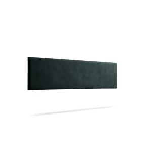 Cabecero tapizado nova acualine 100x50x5 cm - negro - moonia