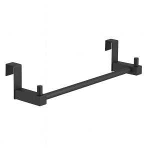 Kibath toallero sin taladros de 36 acabado negro mate de acero inox