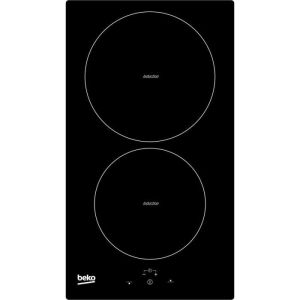 Placa de inducción beko - 2 fuegos - l30 cm - hdmi32400dt