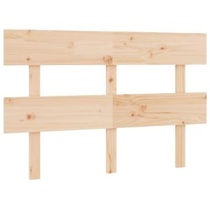 vidaXL cabecero de cama madera maciza de pino 144x3x81 cm