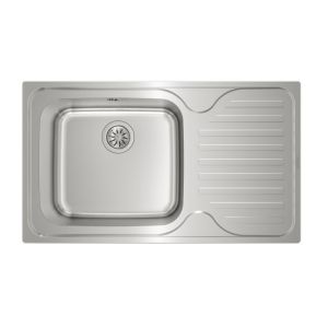 Fregadero teka classic max 1c 1e d inox cubeta y escurridor dcha.
