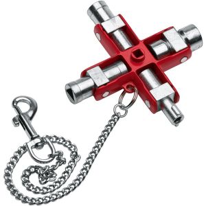 Nws-2005-6-sb-llave con ocho tipos diferentes de cierres de armarios